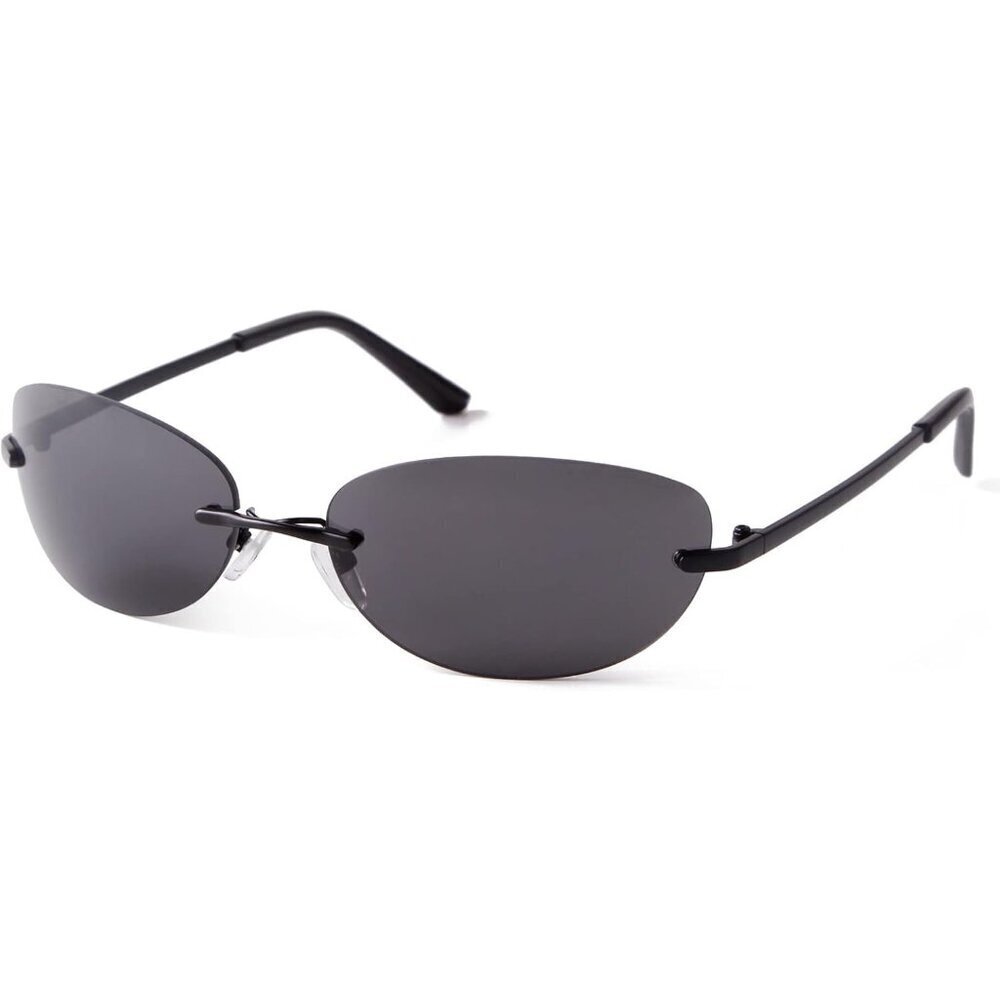 Retro Oval Sunglasses Unisex UV400 Protection Vintage 90s Streetwear
